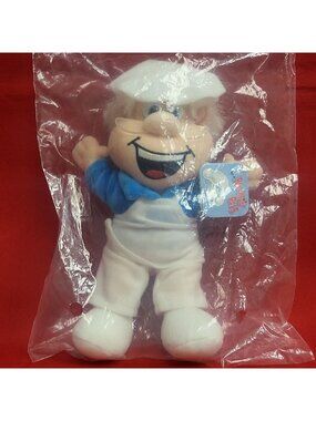 Vintage 1998 General Mills Breakfast Pals Wendell The Baker Plush Doll